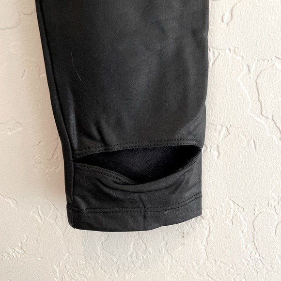 Vintage Bebe faux leather stirrup leggings small - Picture 5 of 6